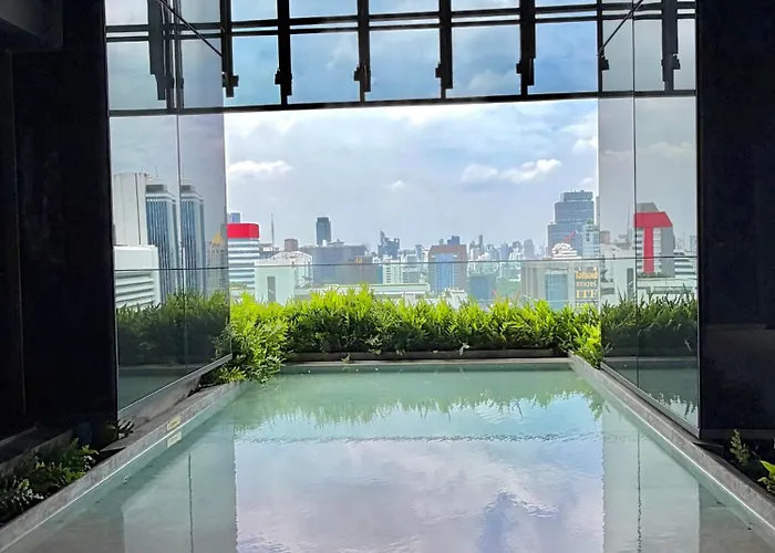 5-minwalkbts Pool-view 35th Fl Privatejacuzzi Lejlighed *