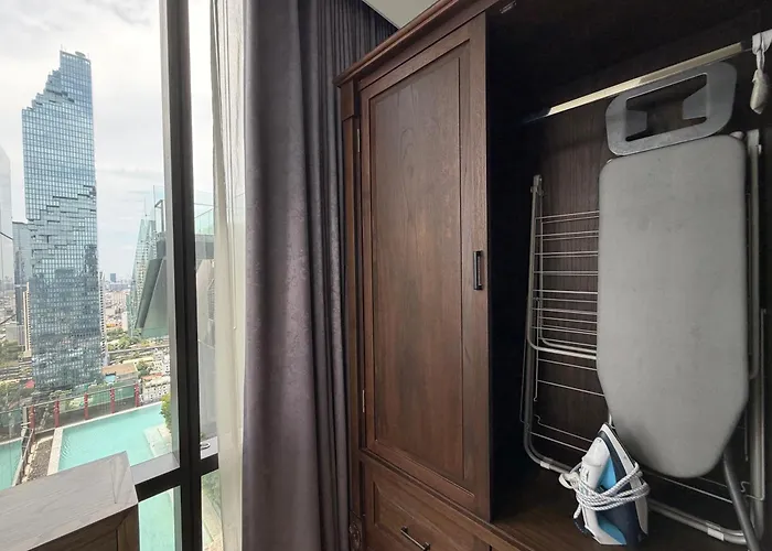 5-minwalkbts Pool-view 35th Fl Privatejacuzzi Lejlighed