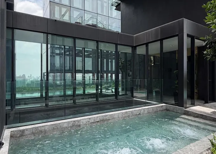 5-minwalkbts Pool-view 35th Fl Privatejacuzzi Lejlighed *